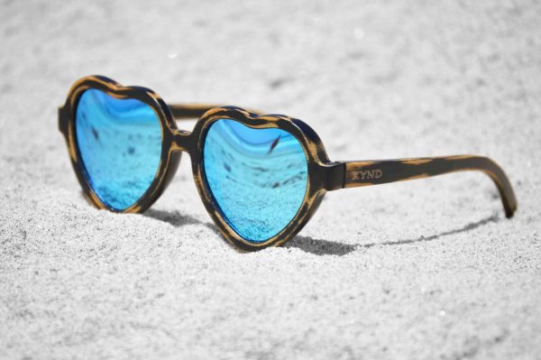 Heartbreakers / Black Sand - Ice Blue Lens