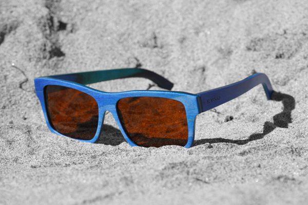 Oceans / Deep Blue - Smooth Brown Lens