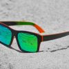 Rastas / Black Rock - Electric Green Lens
