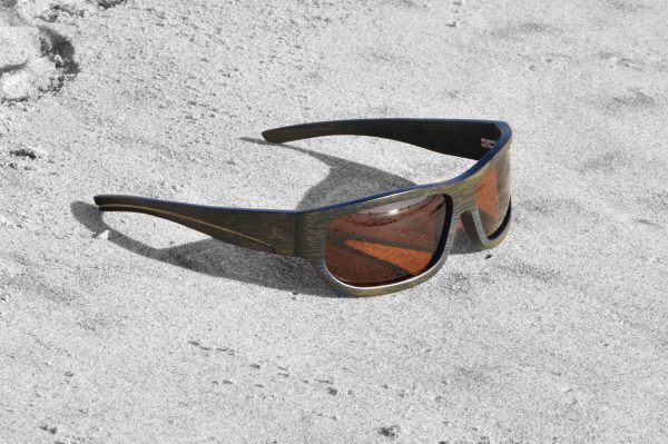 Bamboo Sunglasses Eclipse Smoke Smooth Brown