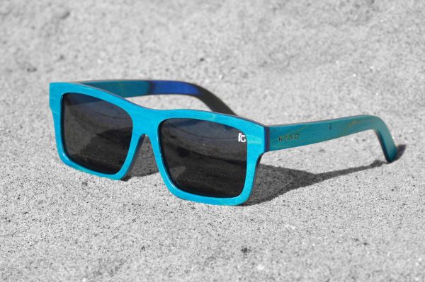 Oceans / Light Blue - Jet Black Lens