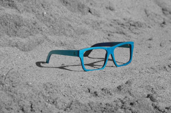 Bamboo Sunglasses Oceans Light Blue Rx