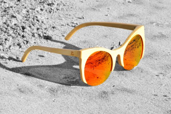 Space Kats / Natural - Candy Apple Red Lens - Image 3