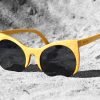 Space Kats / Natural - Jet Black Lens