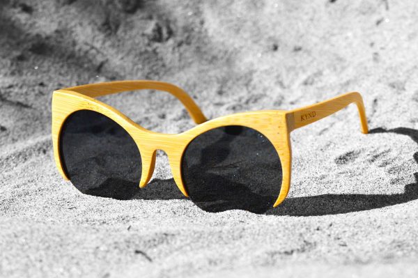 Space Kats / Natural - Jet Black Lens