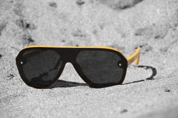 Stone Pilots / Natural - Jet Black Lens
