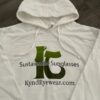 Extra Large / White Kynd Eyewear Hoodie - Image 3