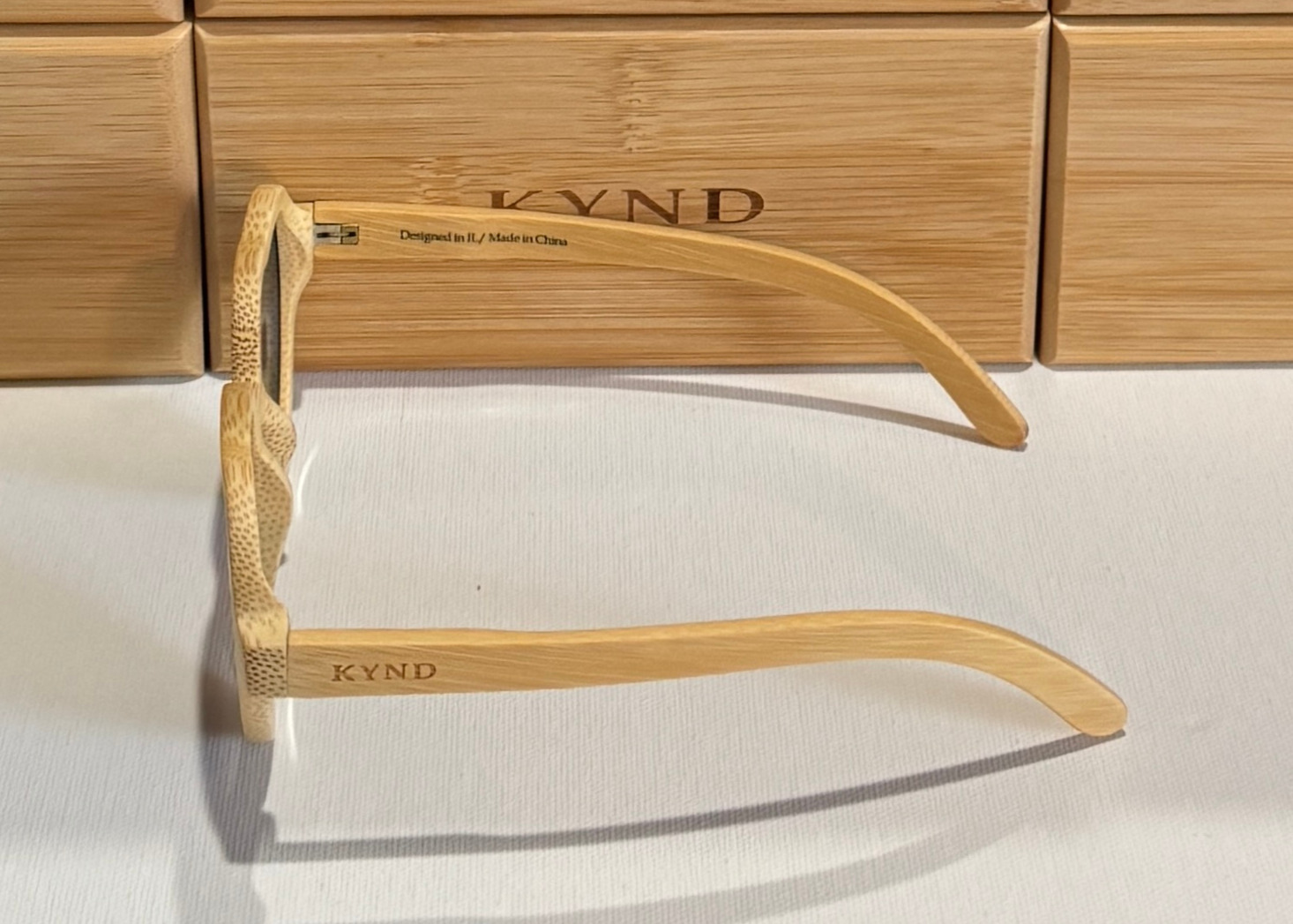 KYND Eyewear HeartBreakers Polarized Bamboo Sunglasses - Image 12