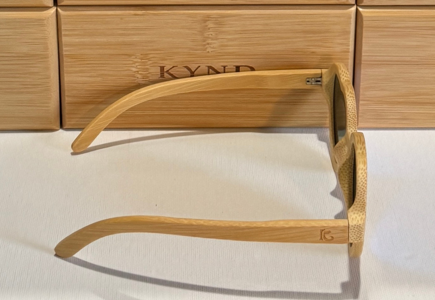 KYND Eyewear HeartBreakers Polarized Bamboo Sunglasses - Image 13