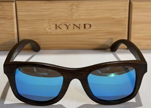 KYND Eyewear O.K.'s Polarized Bamboo Sunglasses